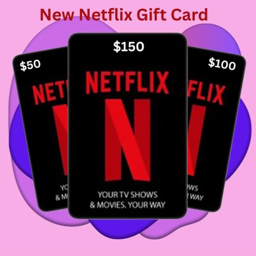 New Netflix Gift Card